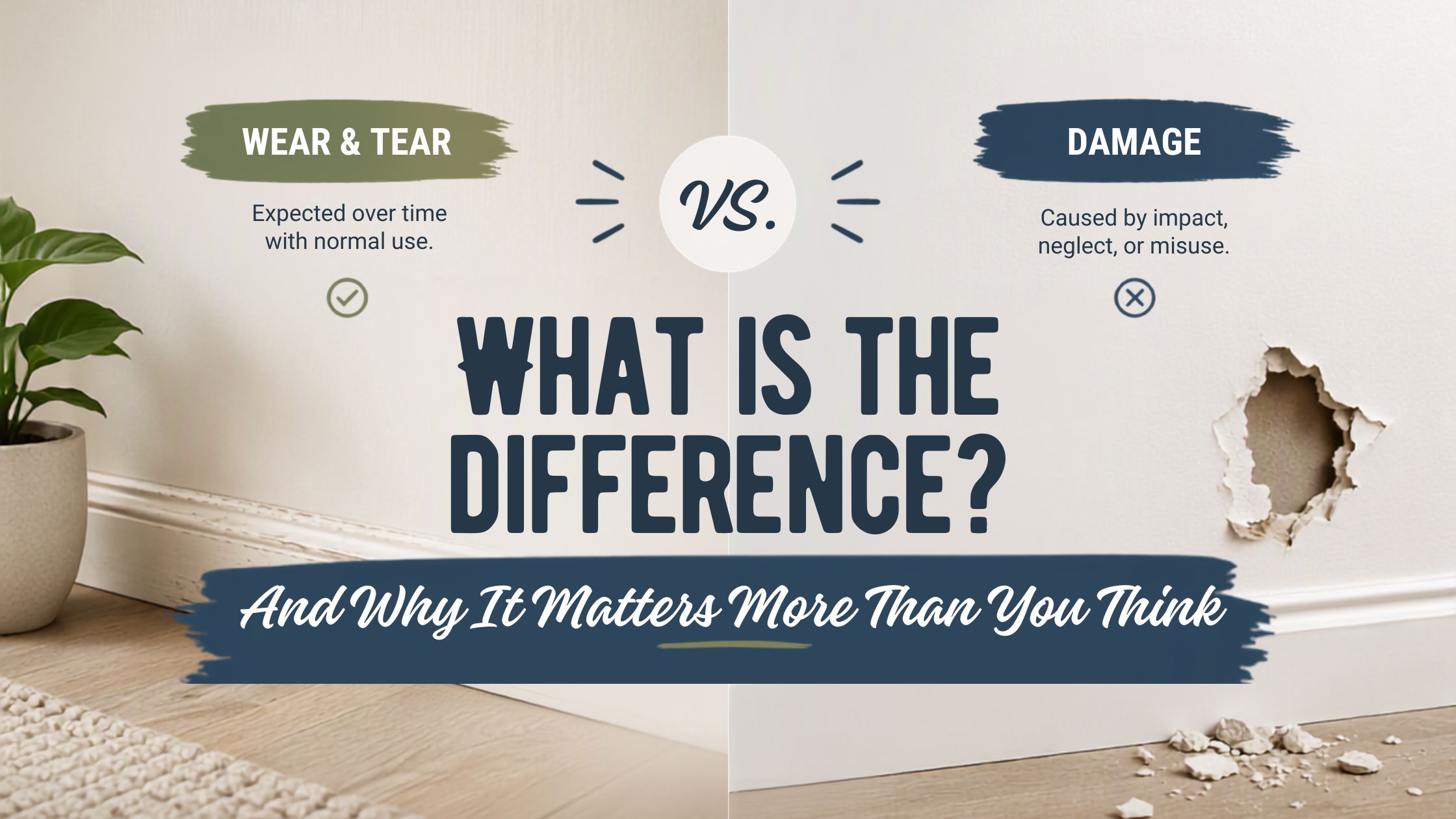 Wear and Tear vs. Damage: What Is the Difference? (And Why It Matters More Than You Think)